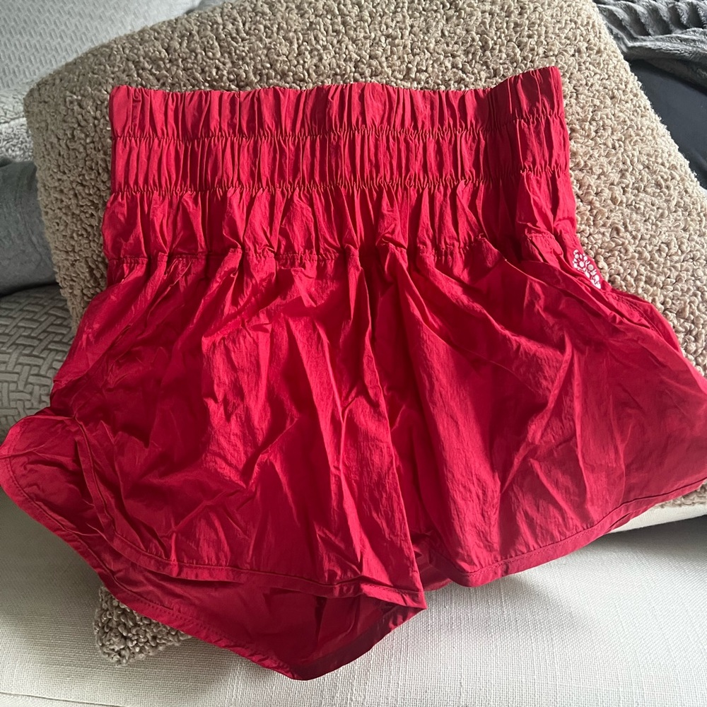 Free people hot pink movement shorts